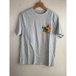 Walt Disney World 2025 Mens Medium Grey Mickey & Friends Graphic T Shirt